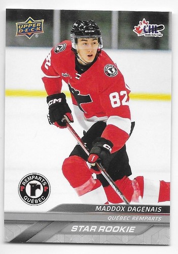24/25 UPPER DECK CHL STARS/STAR ROOKIES Hockey (#301-400) U-Pick From List - Picture 44 of 53