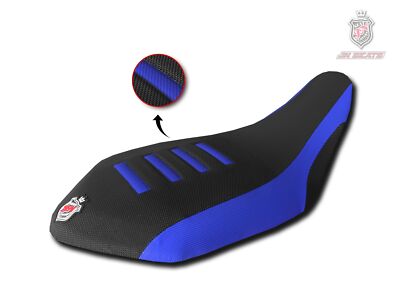 Yamaha YFM Raptor 700 JN-Design Sitzbezug Anti-Rutsch Schwarz & Blau