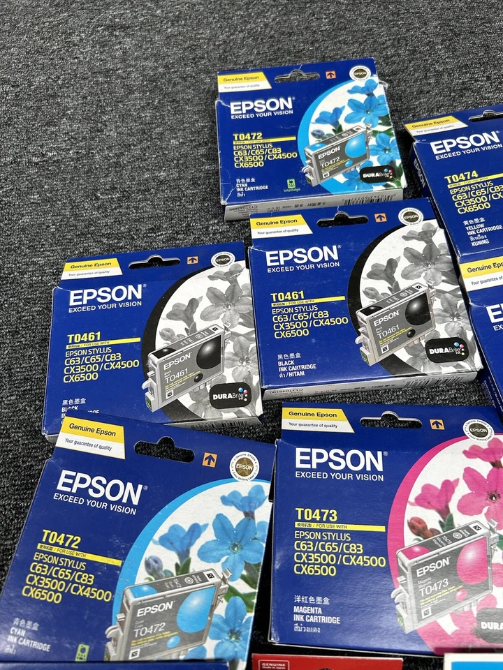 Paquete masivo de tinta para impresora HP EPSON CANNON lote de trabajo mixto para revendedores CADUCADO Foto 2 de 4