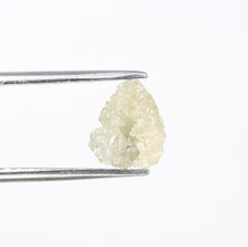 1.38ct Natural Rough Irregular Cut Diamond for Birthday Gift Pendant
