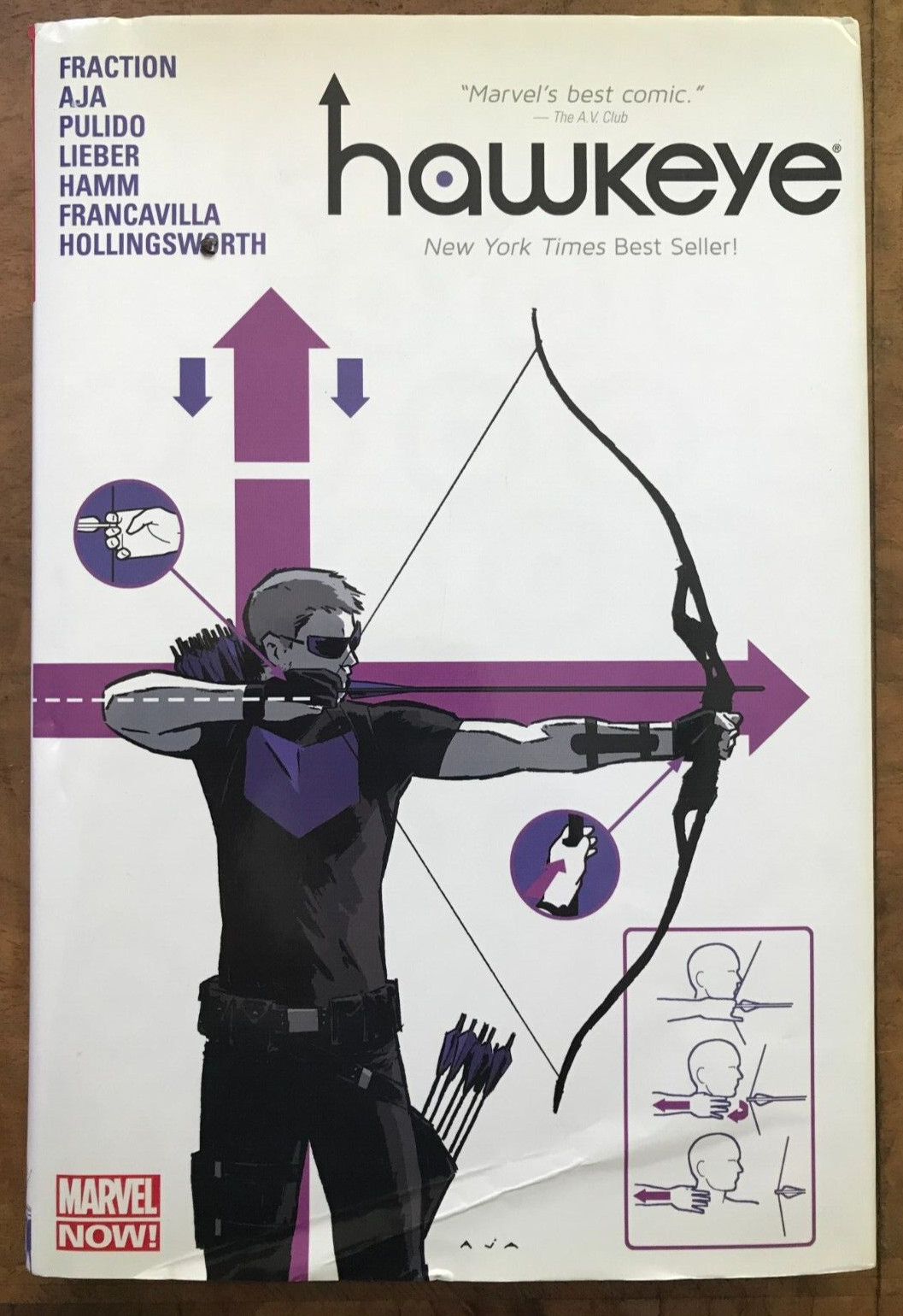 Hawkeye Volume 1 Oversized Hc (marvel Now) by Matt Fraction (Hardcover, 2013)