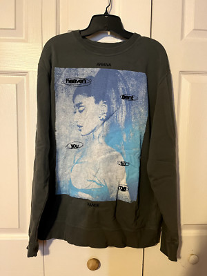 Ariana Grande Positions Heaven Sent You To Me Crewneck ~ MEDIUM ~ SEALED PACKAGE