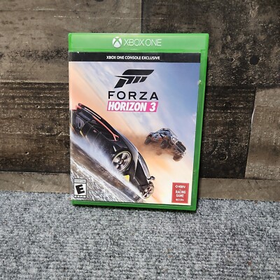 Microsoft Forza Horizon 3 Xbox One FORZA3 Racing Game Exclusive no