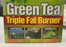 Green Tea Fat Burner, 30 Liquid Soft-Gels