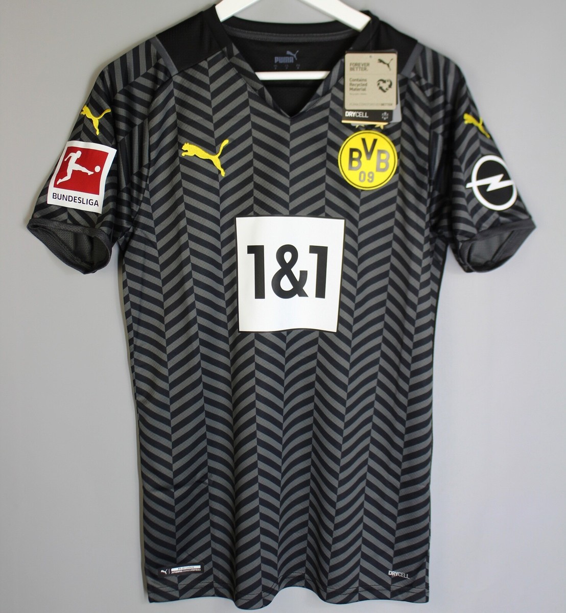 NEW BORUSSIA DORTMUND 2021 2022 AWAY FOOTBALL SHIRT JERSEY TRIKOT