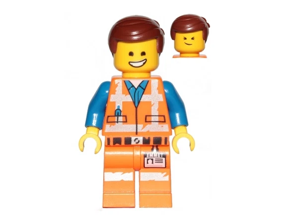 Lego Emmet 70847 Worn Uniform The LEGO Movie 2 Minifigure eBay