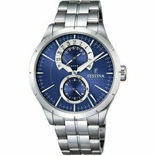 Orologio Festina F16632/2 Quadrante Blu batteria da sostituire