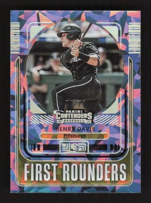 Henry Davis 2021 Panini Contenders First Rounders Cracked Ice #/23 #FR-HD