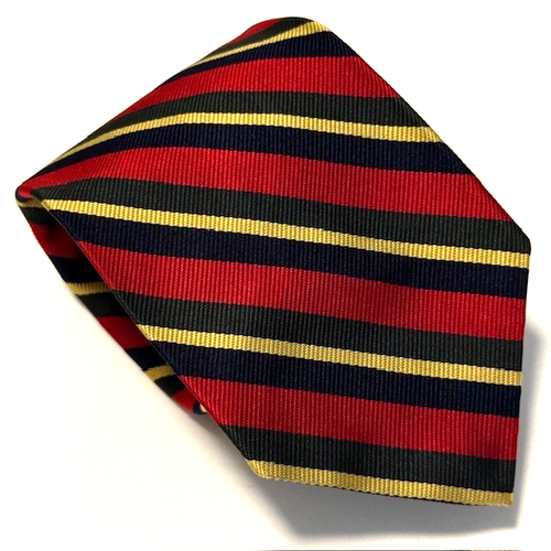 Robert Talbott Repp Krawatte Vintage Regiment adrett adrett scharf klassisch stilvoll - Bild 21 von 23