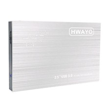 HWAYO 2.5'' HDD 750GB Ultra Slim Portable External Hard Drive USB3.0Win & Mac