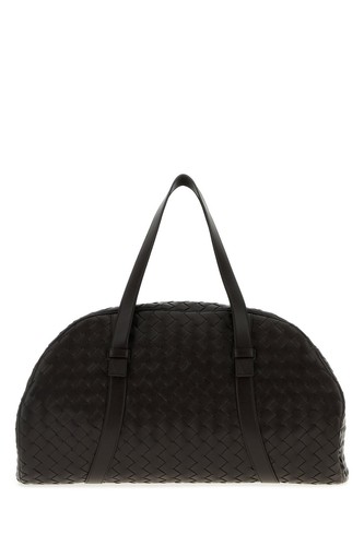 Bottega Veneta Dark Brown Leather Travel Bag New & Authentic