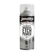 Jenolite Universal Etch Primer Hard to Paint Surfaces Metal Grey 400ml