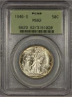 1946-S Walking Liberty Half Dollar PCGS MS62 50c