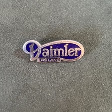 Vintage Daimler Enamel Pin Badge Firmin London 3cm Classic Car Automobilia