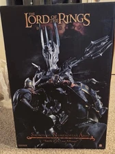 Sideshow Lord Of The Rings Sauron Vs. Numenorean Army Diorama VHTF