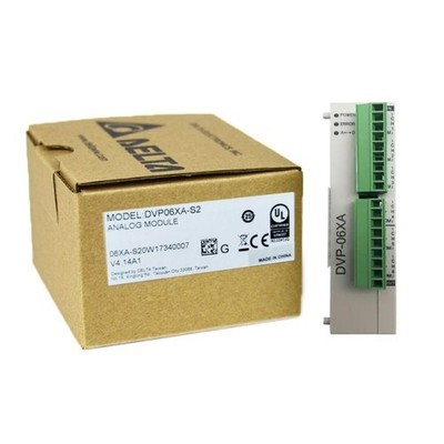 1PC NEW  DELTA DVP06XA-S2 PLC Extension Module  DVP06XAS2 Fast delivery
