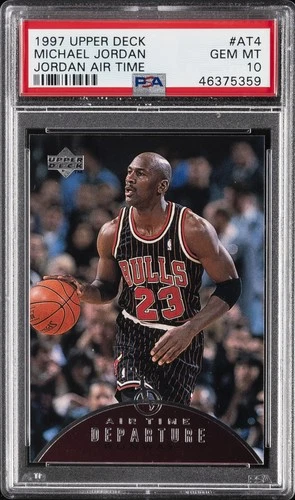 Jordan 1997 Upper Deck Jordan #AT4