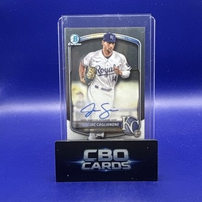 Topps 2025 Bowman Chrome Prospect Autographs Jac Caglianone Auto CPA-JCA