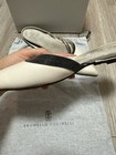 BRUNELLO CUCCINELLI MONILI BEADING SHOES, DUST BAG, WORN ONCE, SIZE 41, 11 — photo 4