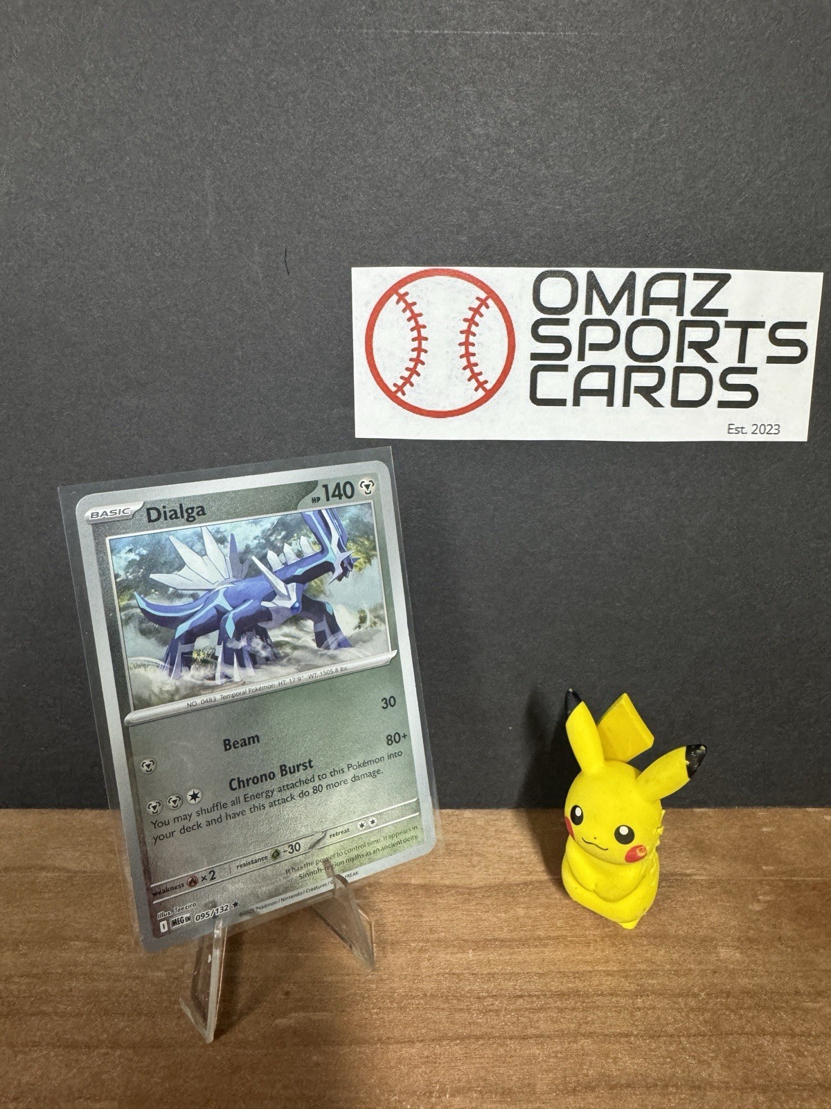 Dialga #095/132 - Mega Evolution Reverse Holo Pokemon - NM