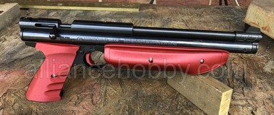 Sparkle Red Fatty Grips Forearm Set + Trigger Shoe Crosman 1377 1322 P1377 P1322