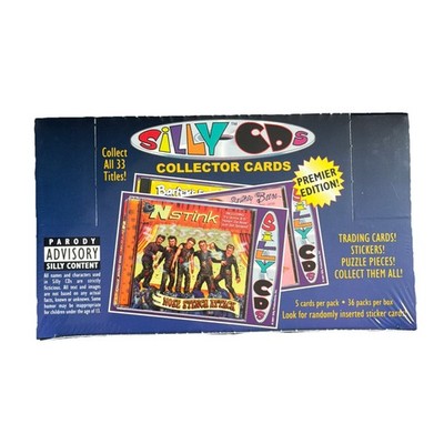 2001 Silly Productions Silly CDs - Sealed Box (36 Foil Packs)