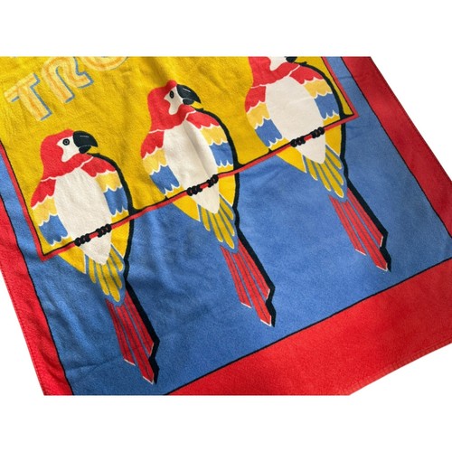 Gramercy Brastex Beach Towel Colorful HOT TROPICS Parrot Jimmy Buffett Vintage - Picture 4 of 7