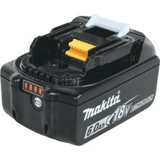 Makita 18V LXT Lithium-Ion 6.0 Ah Tool Battery BL1860B Makita BL1860B