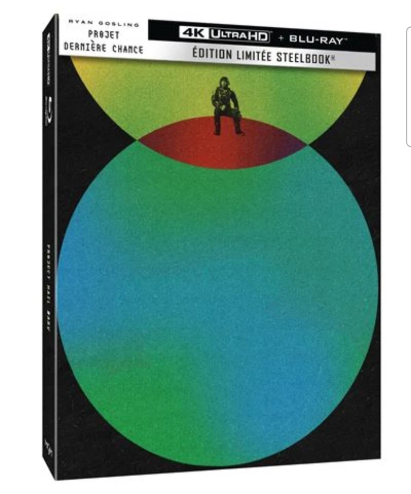 ⛔️Steelbook Projet dernière chance Limitée Blu-ray 4K Ultra HD⛔️Pré-co Fnac⛔️ - Photo 1/1