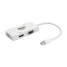 Tripp Lite 3-in-1 Mini DisplayPort to VGA/DVI/HDMI Adapter