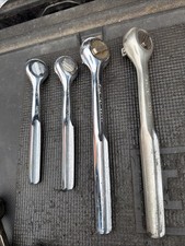 4pc Sk Tools Made Usa Ratchet Lot Kraeuter 12 33070 38 32070 S-k