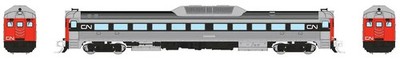 RAPIDO N GAUGE BUDD RDC-1 PH2 DCC/SOUND CN RAIL NOODLE SCHEME 1962 + PN 516506