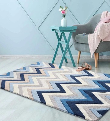 Handmade Handwoven Tufted Made living room hall kitchen