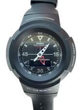 CASIO Solar Watch Analog BLK BLK AWG M520