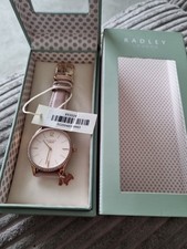 Radley Millbank Strap Watch Women with Dog Charm RY2524
