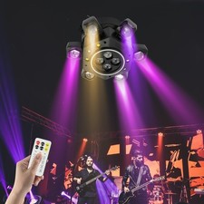 RGBW DJ Stage Lights Honeycomb Stage Lights Party Lights Effect Lamp With Remote