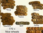 Lincoln Wheat Small Cent Lot 770+ Mixed Dates/Decades FREE SHIPPING
