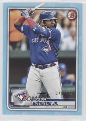 2020 Bowman Sky Blue 320/499 Vladimir Guerrero Jr #50 o7m