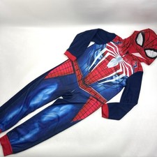 Marvel Spiderman Spider-Verse Miles Morales Flame Resistant Cosplay Pajama 8