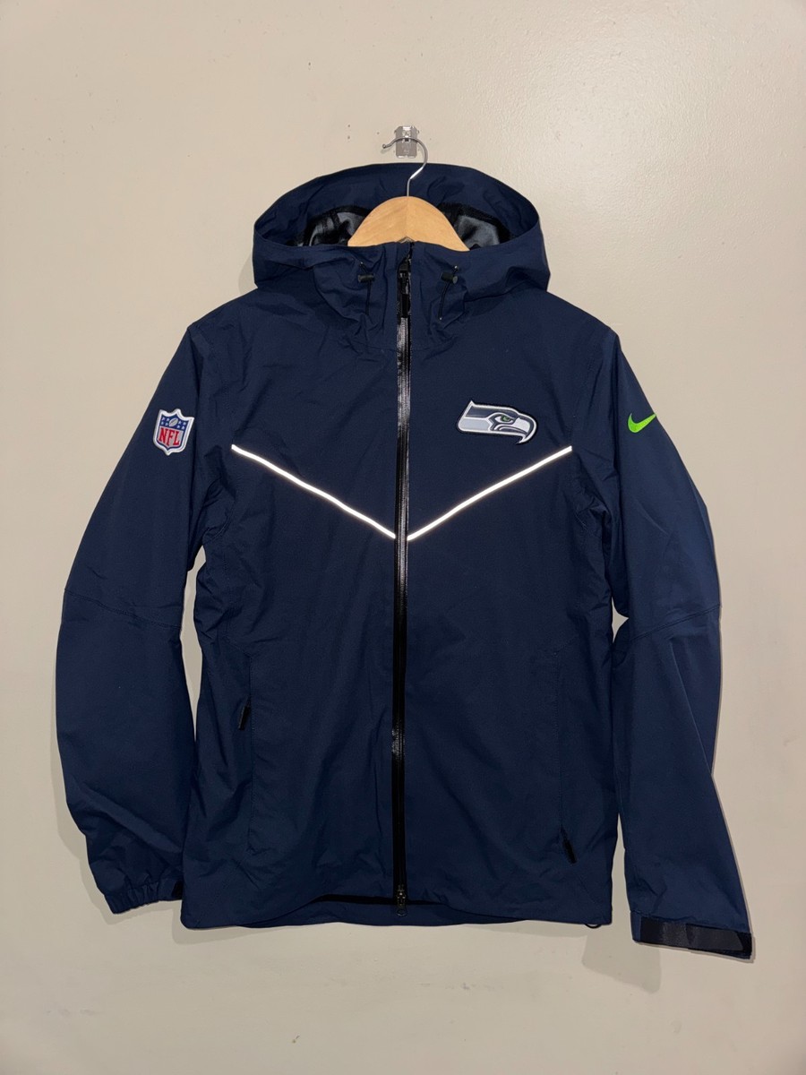 Nike NFL Seattle Seahawks Team Issue PE Storm FIT Rain Sideline