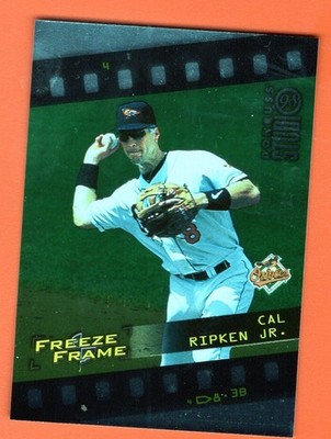 1998 STUDIO FREEZE FRAME #4 SER# 2881 / 4500  CAL RIPKEN JR BV $20.00