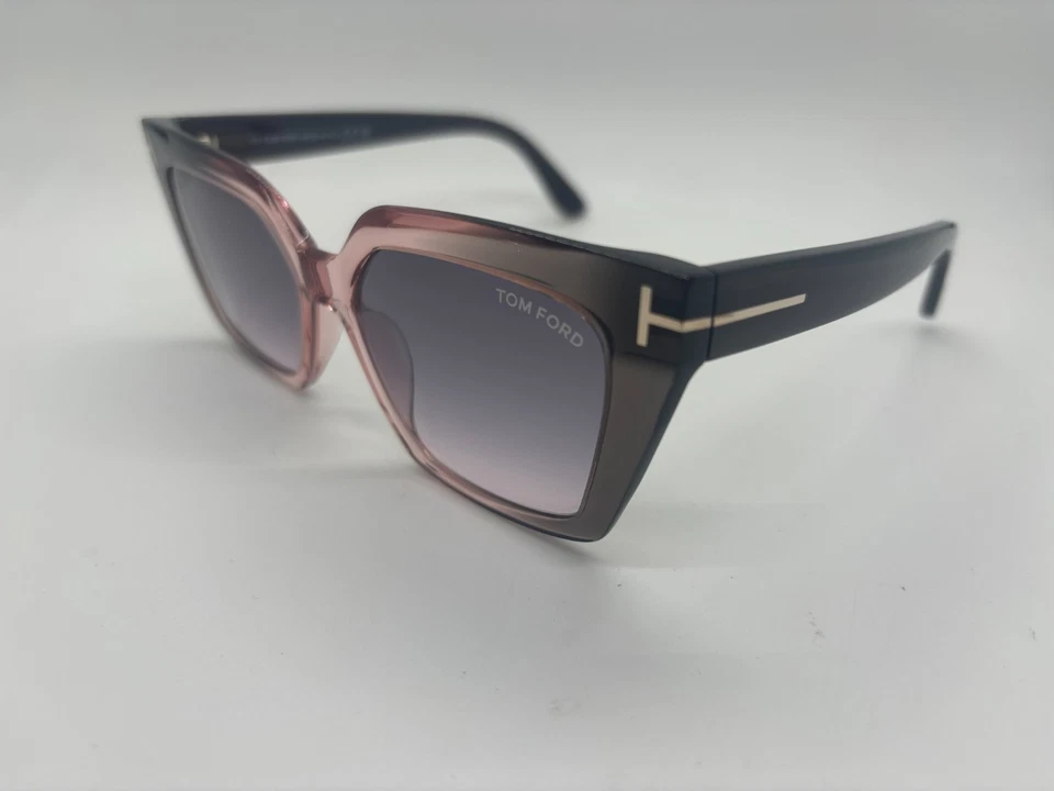NUEVO Gafas de sol Tom Ford Winona TF1030 20G gris rosa 53-15-140 mm SIN ESTUCHE Foto 3 de 4