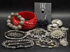 Vintage to Now Silver Tone Costume Jewelry Lot