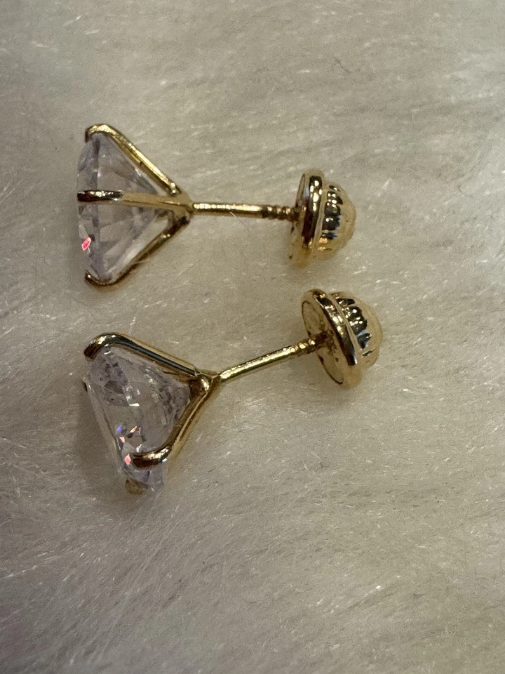 18k Gold Earrings - Изображение 3 из 4