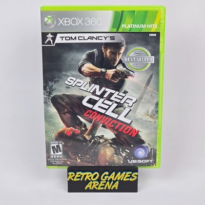 Splinter Cell: Conviction (Xbox 360) Platinum Hits CIB COMPLETE