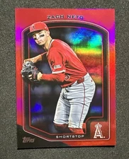 2025 Topps Costco Exclusive- Zach Neto #626 Red Foil #’d 2/5 🔥🟥