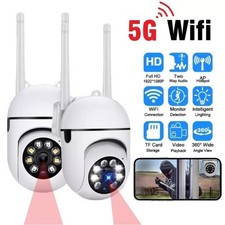 2PK Wireless Security Camera System Outdoor Home 5G Wifi Night Vision Cam 1080P