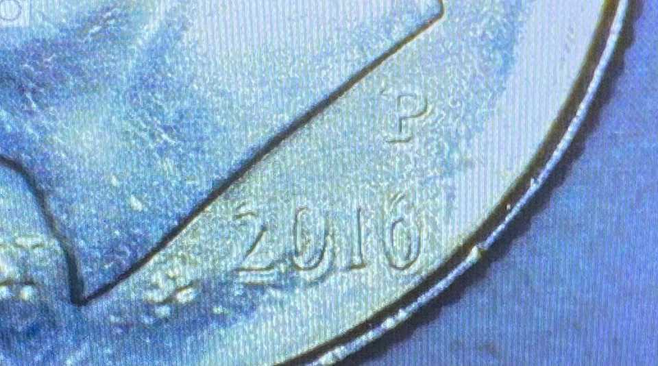 2016 P Roosevelt Dime Error DDO/DDR (double die obverse & double die reverse) - Image 3 of 4