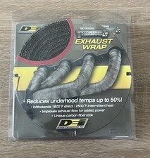 Dei Exhaust Manifold Header Downpipe Heat Wrap Black Titanium 2 Wide 50 Roll