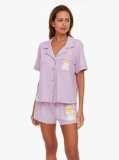 Looney Tunes Women  s Pajama Set XL